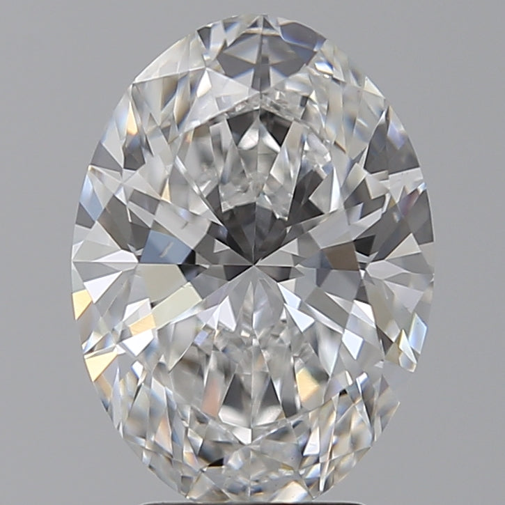 3.53 Carat D VVS2 Oval Lab Diamond