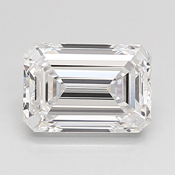 1.11 Carat D-VVS1 Emerald Lab Diamond