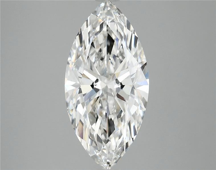 3.02 Carat F-VVS2 Marquise Lab Diamond