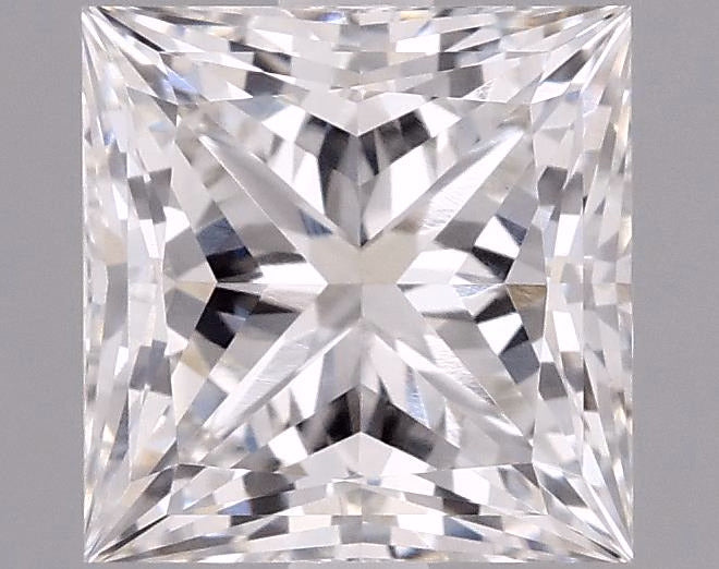 2.70 Carat E-VS2 Princess Lab Diamond
