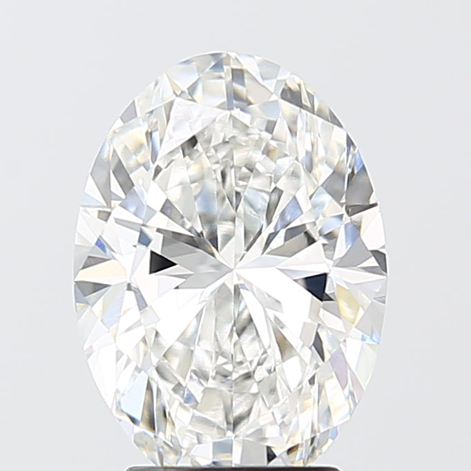 3.02 Carat F-VVS2 Oval Lab Diamond