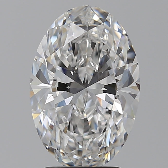 3.00 Carat E-VVS2 Oval Lab Diamond