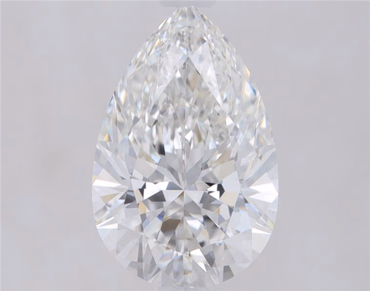 2.25 Carat D VVS2 Pear Lab Diamond