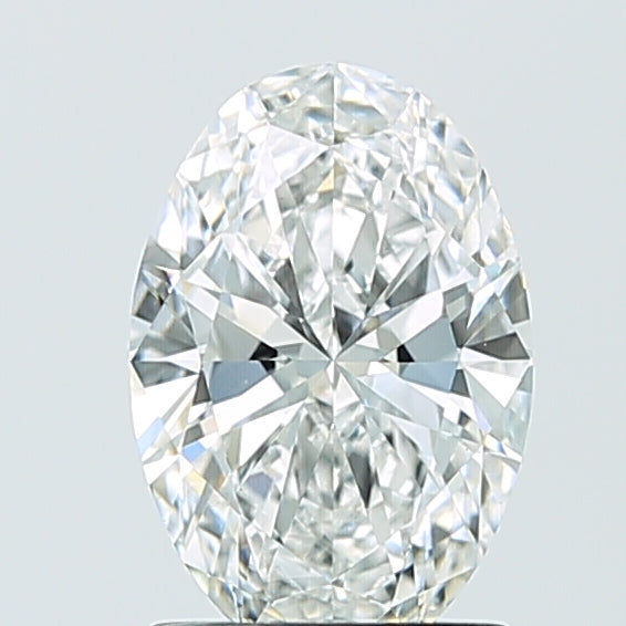 1.50 Carat D-VVS2 Oval Lab Diamond