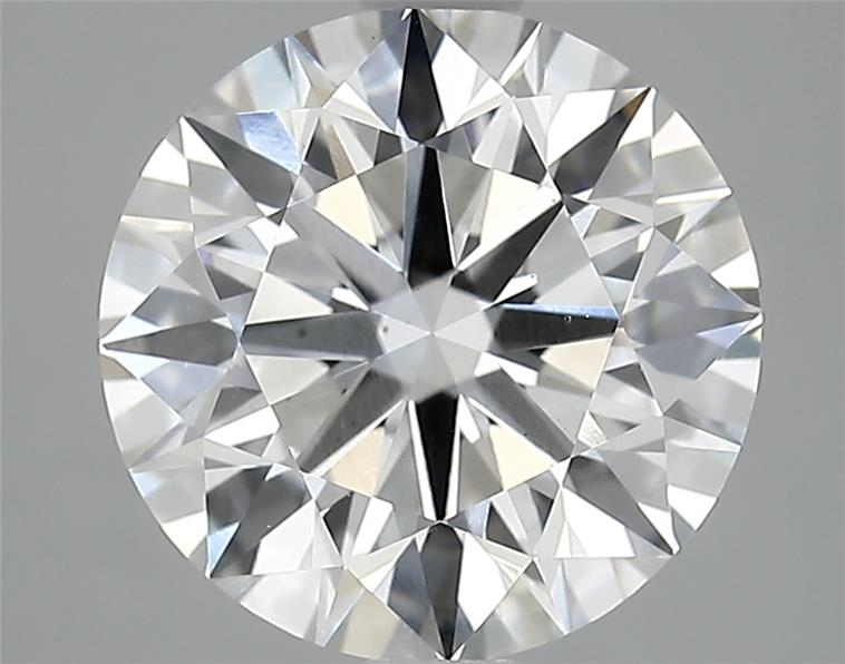 3.63 Carat F-VS2 Round Lab Diamond