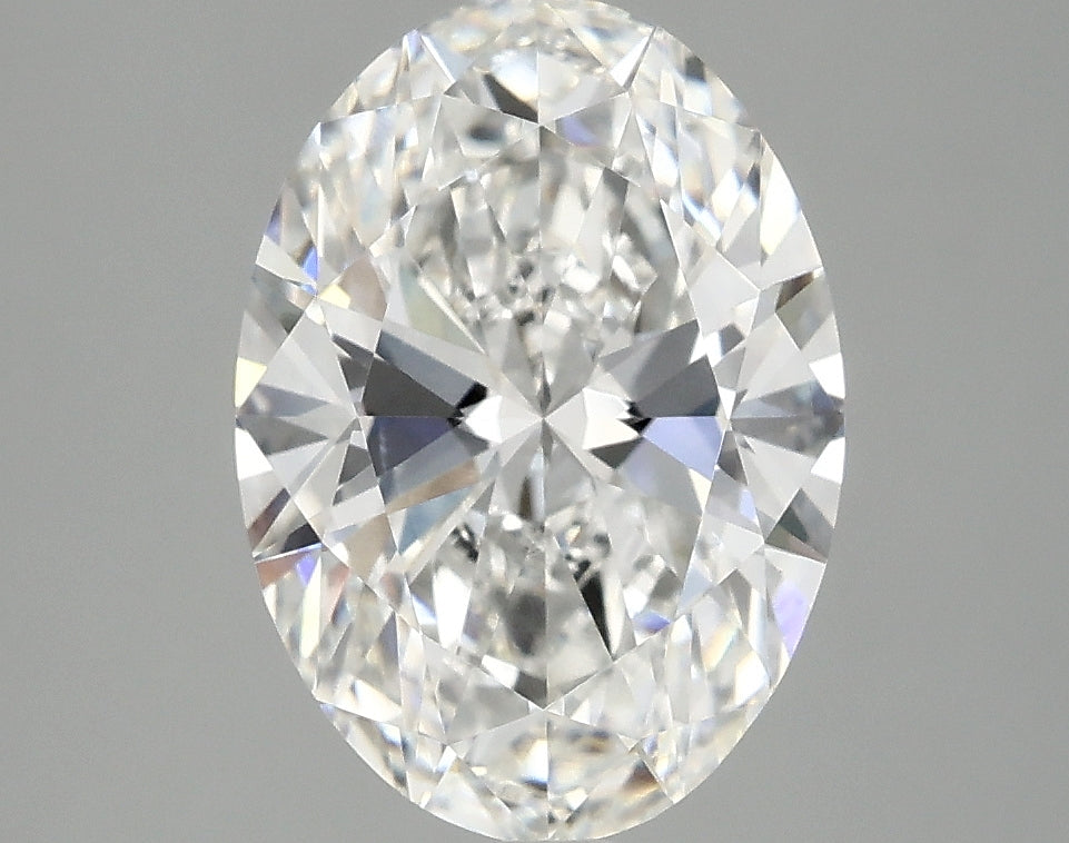 2.85 Carat F-VVS2 Oval Lab Diamond