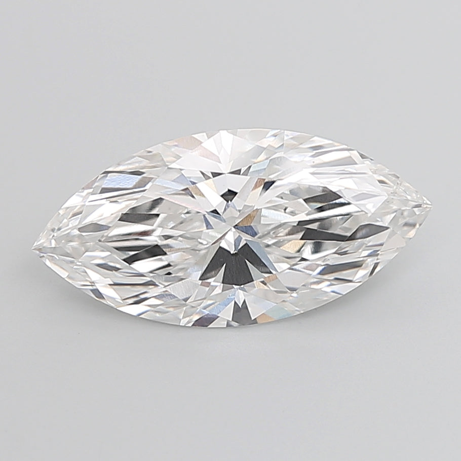 6.59 Carat F-VVS2 Marquise Lab Diamond