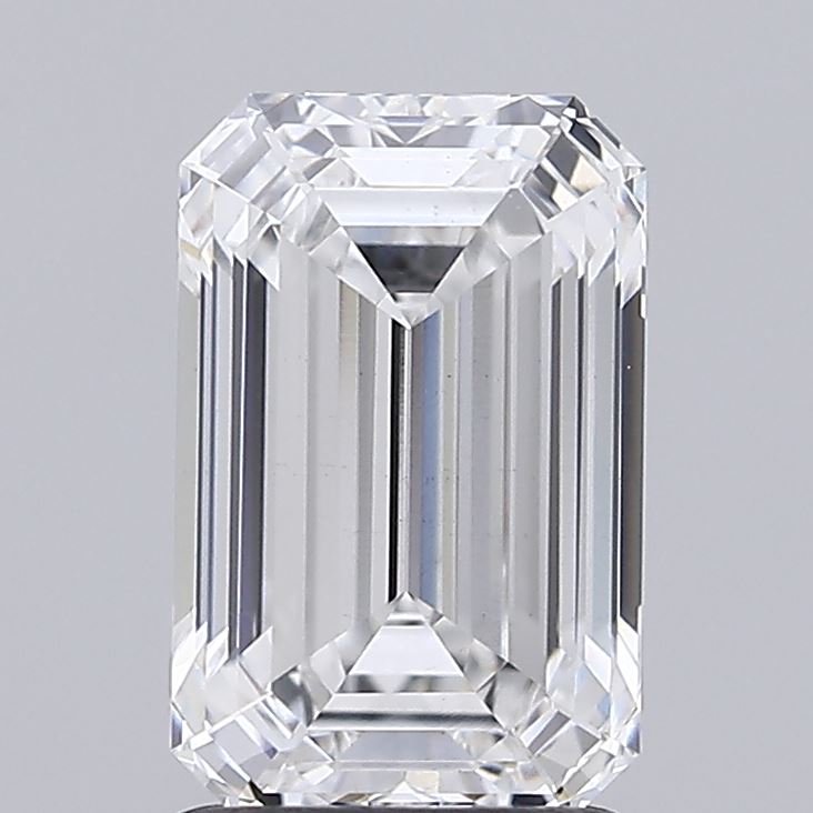 2.00 Carat E-VVS2 Emerald Lab Diamond