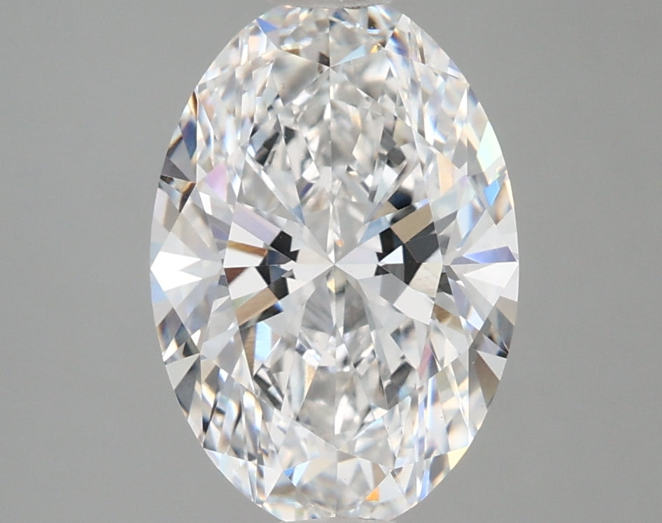2.87 Carat E-VVS2 Oval Lab Diamond