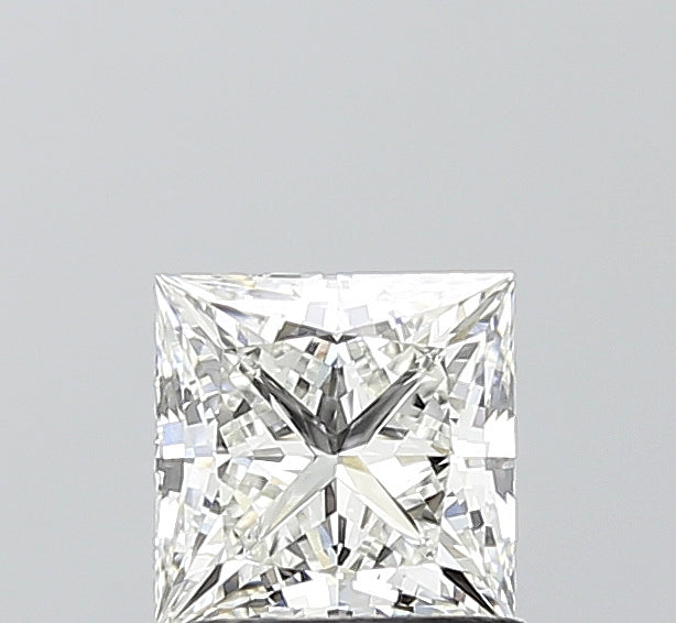 1.07 Carat F VVS2 Princess Lab Diamond