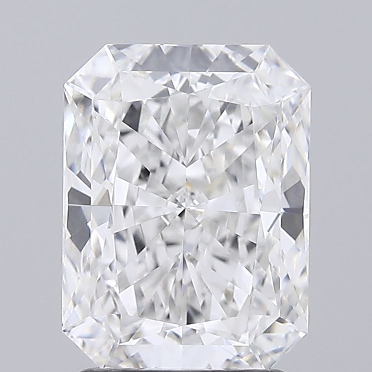 2.10 Carat E VVS2 Radiant Lab Diamond