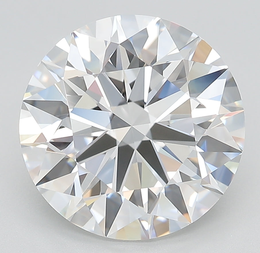6.01 Carat D-IF Round Lab Diamond