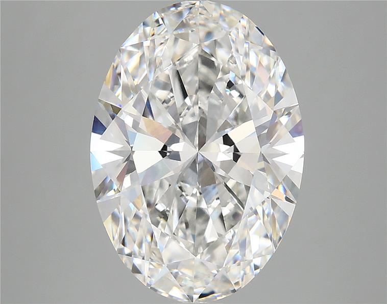 5.10 Carat F-VVS1 Oval Lab Diamond