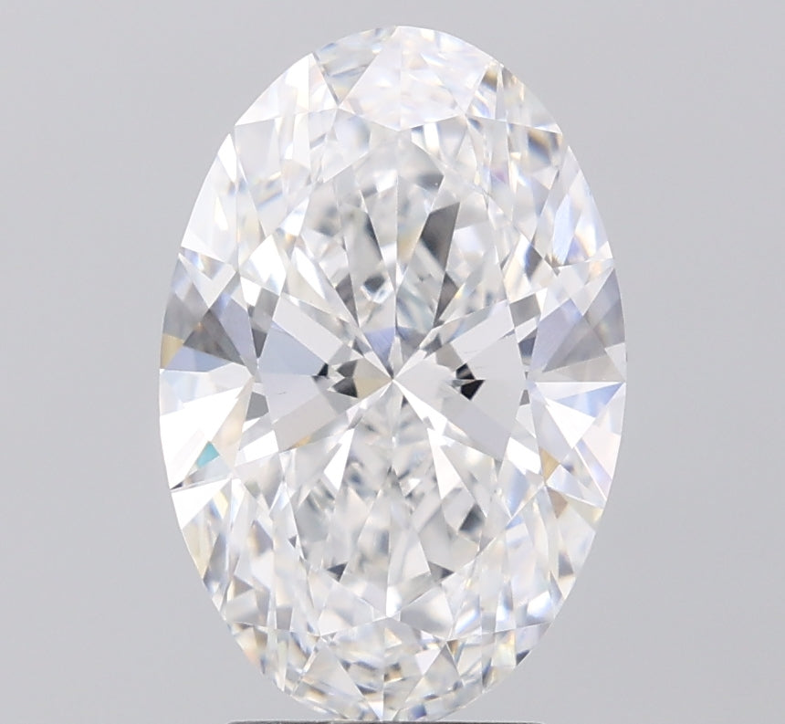 3.55 Carat E-VS1 Oval Lab Diamond