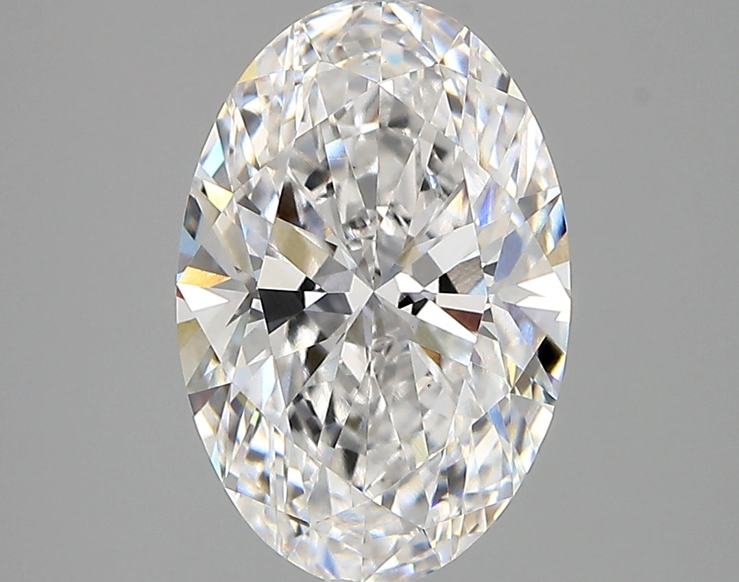 3.28 Carat D-VS1 Oval Lab Diamond