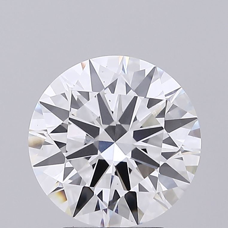 2.84 Carat D-VS2 Round Lab Diamond