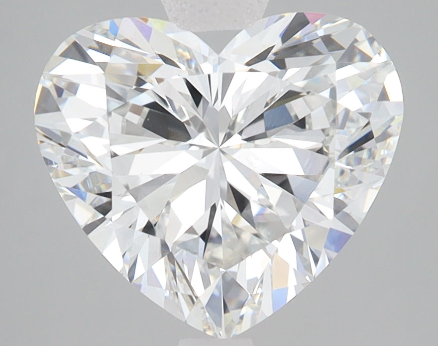 3.02 Carat E-VS1 Heart Lab Diamond