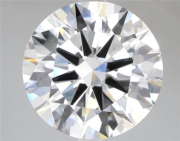 7.03 Carat F-VS2 Round Lab Diamond