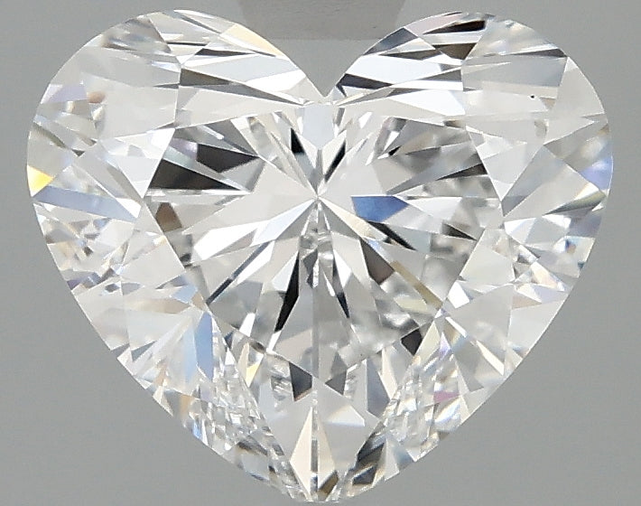 2.58 Carat D-VVS2 Heart Lab Diamond