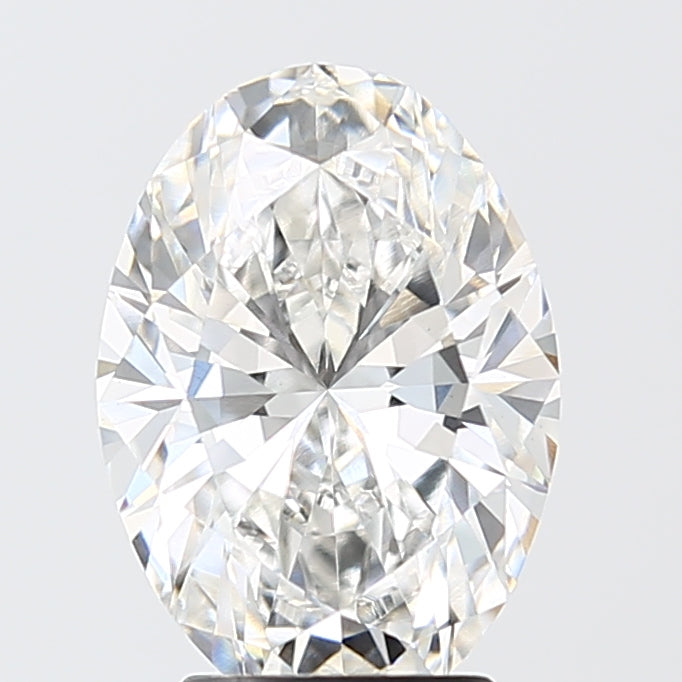 3.06 Carat F-VVS2 Oval Lab Diamond