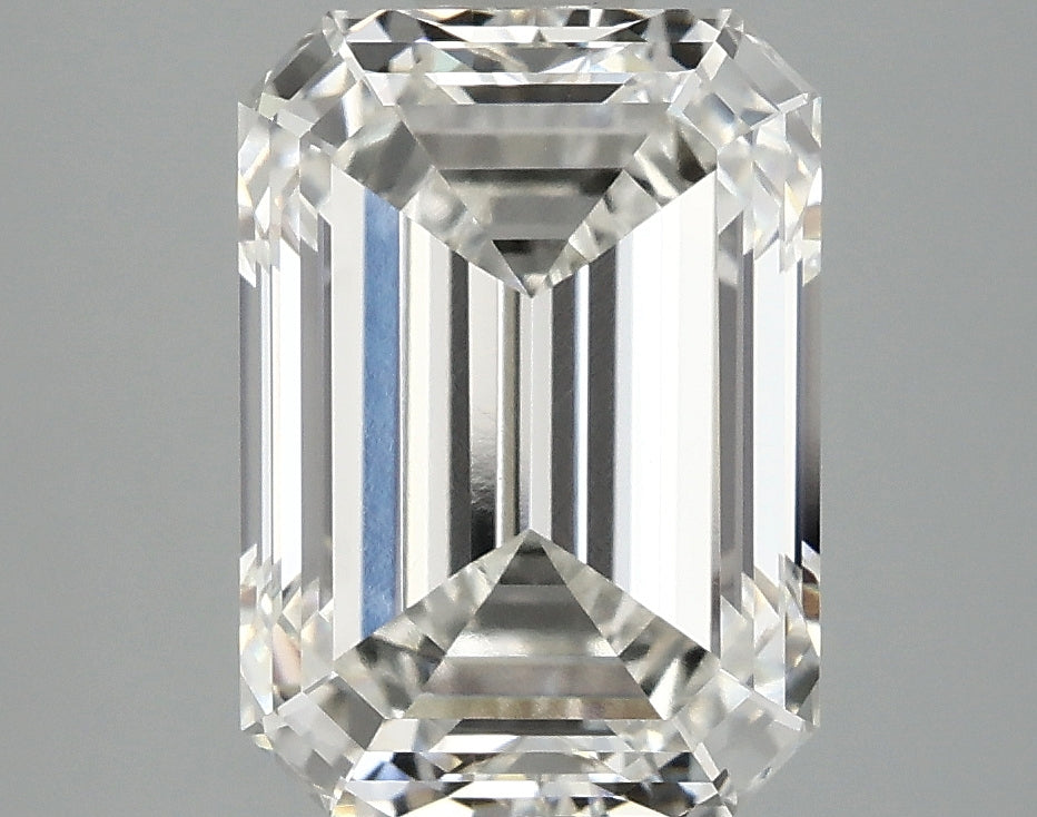 4.06 Carat G VVS2 Emerald Lab Diamond