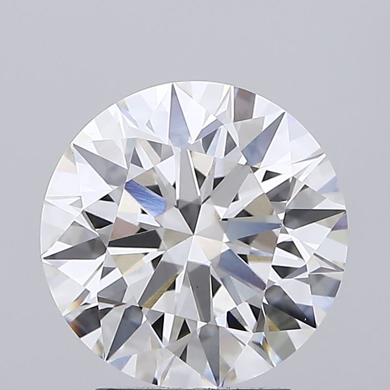 2.86 Carat F VVS2 Round Lab Diamond