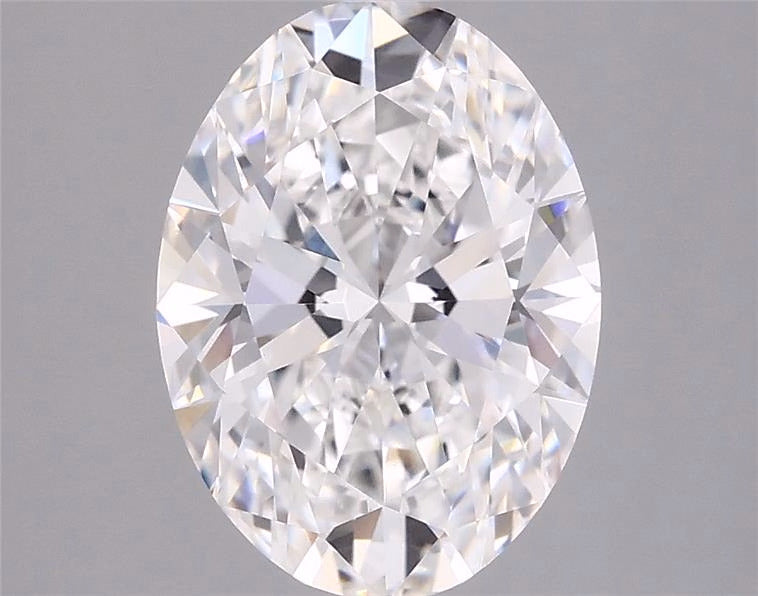 1.57 Carat F-VVS2 Oval Lab Diamond