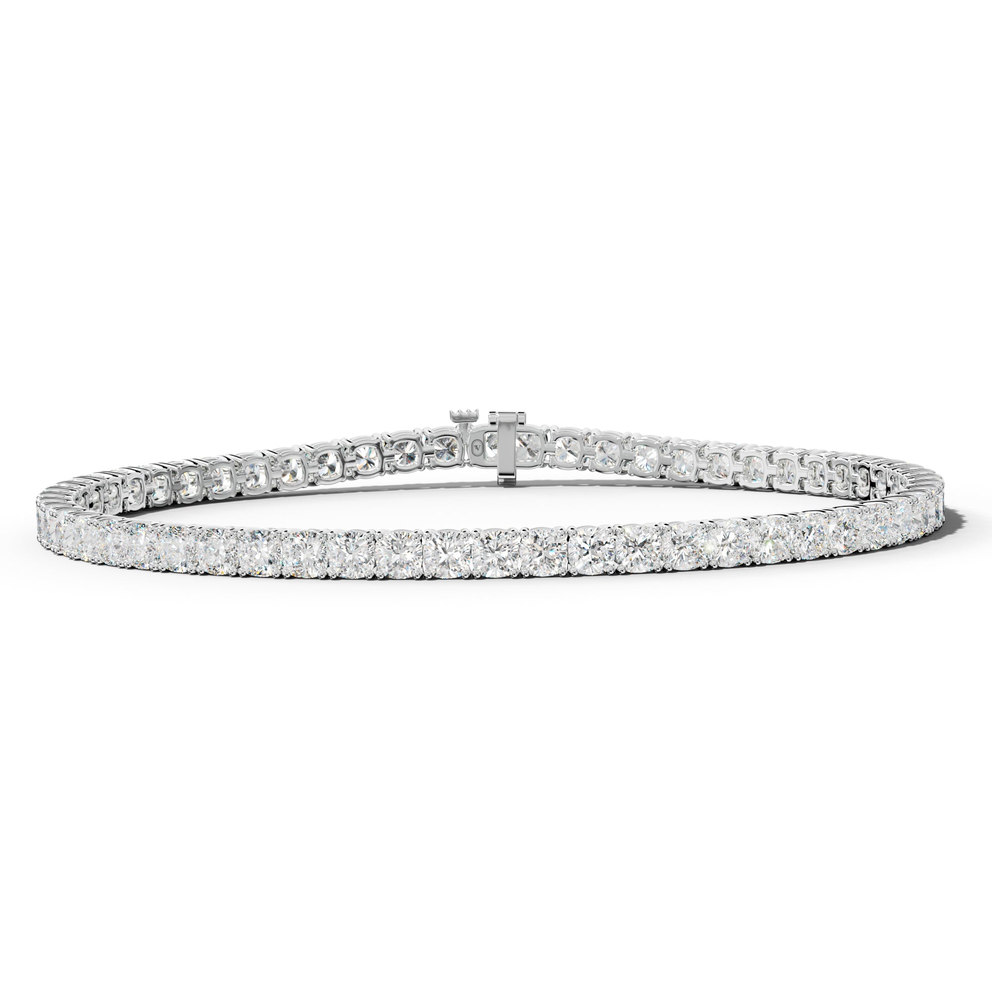 9.0 Carat Cushion Diamond Tennis Bracelet