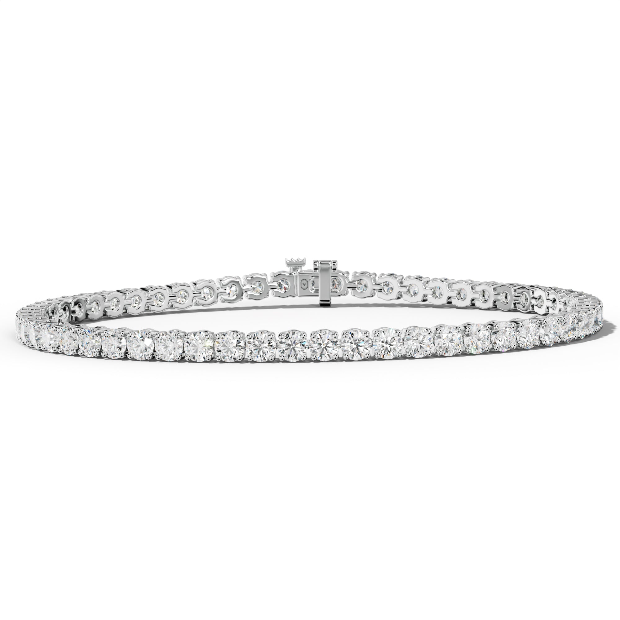 6.0 Carat Round Diamond Tennis Bracelet