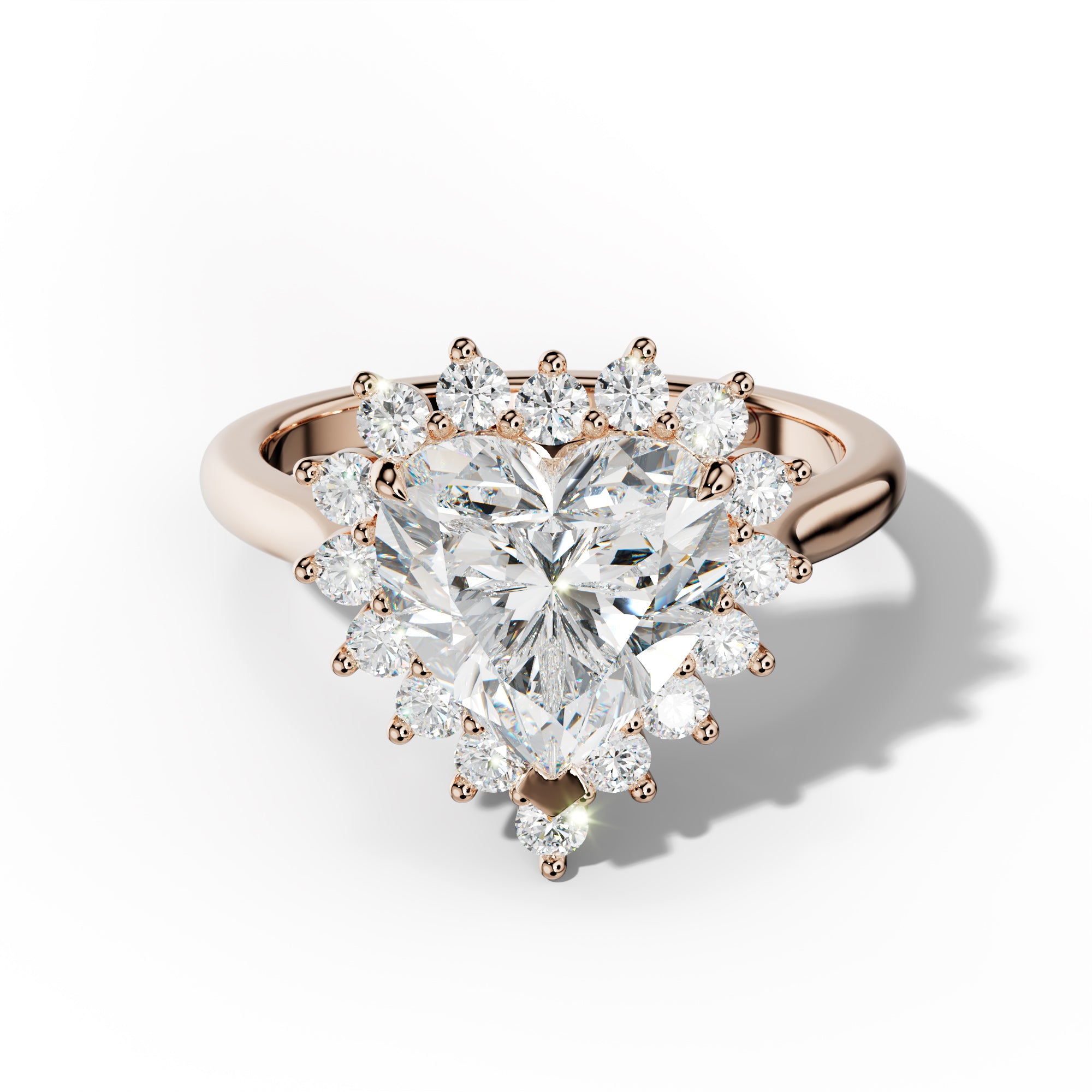 Lillian Heart Cut Engagement Ring