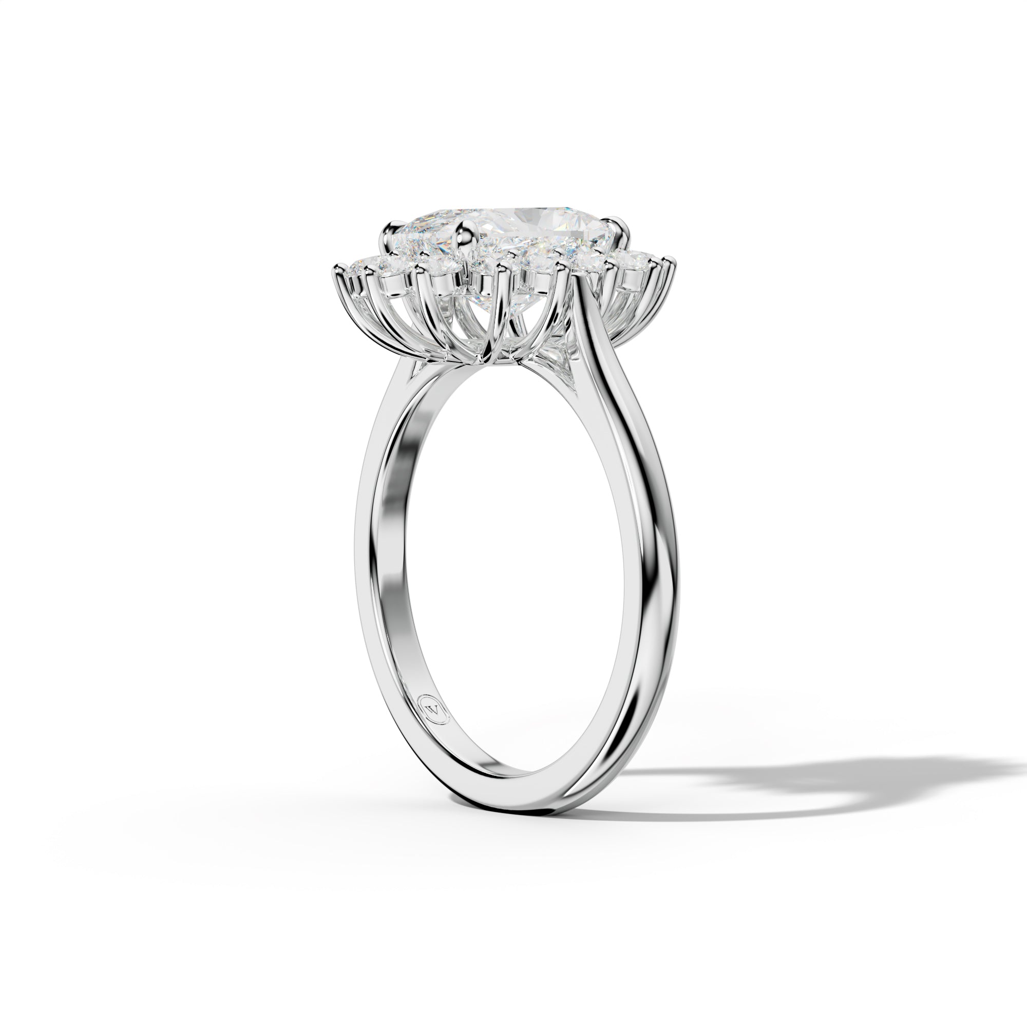 Lillian Elongated Cushion Cut Engagement Ring
