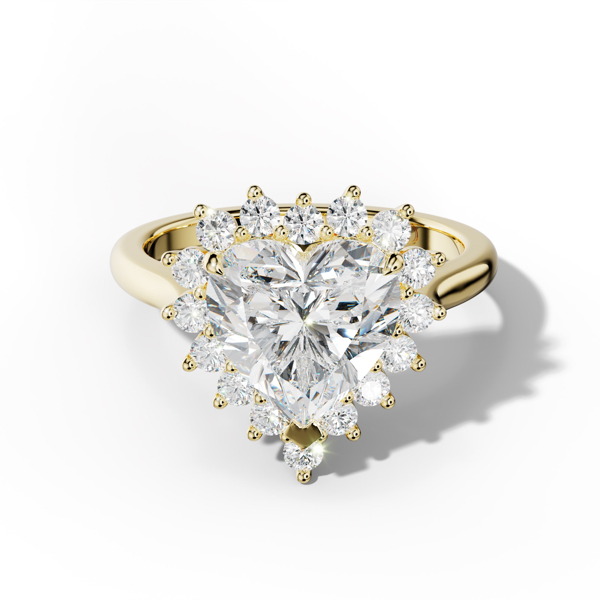 Lillian Heart Cut Engagement Ring