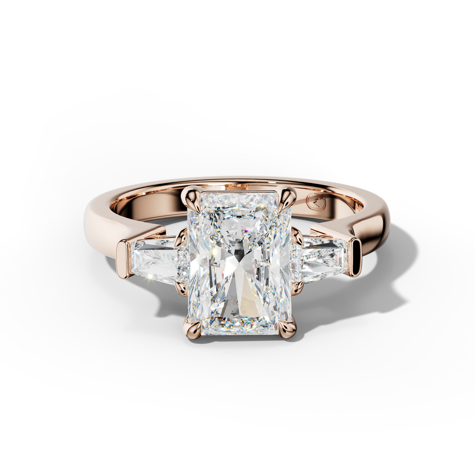 Zaria Radiant Cut Engagement Ring