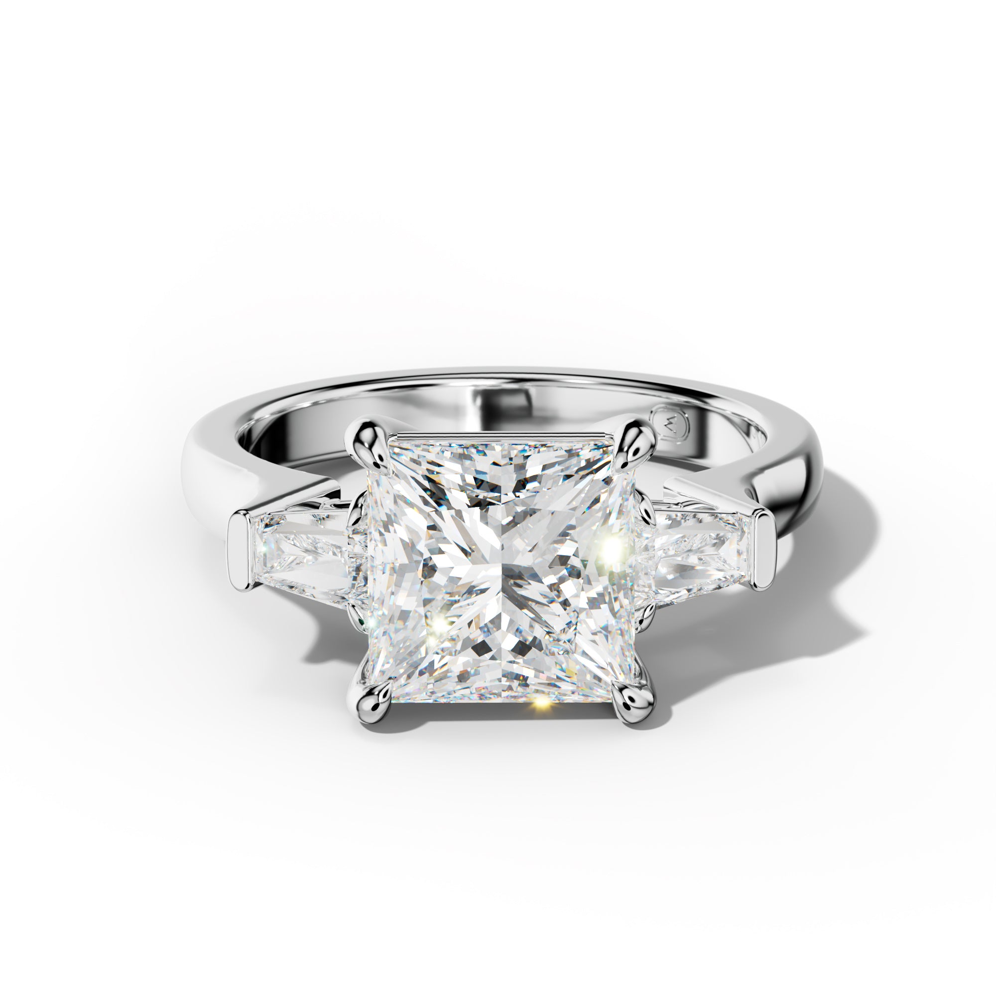 Zaria Princess Cut Engagement Ring