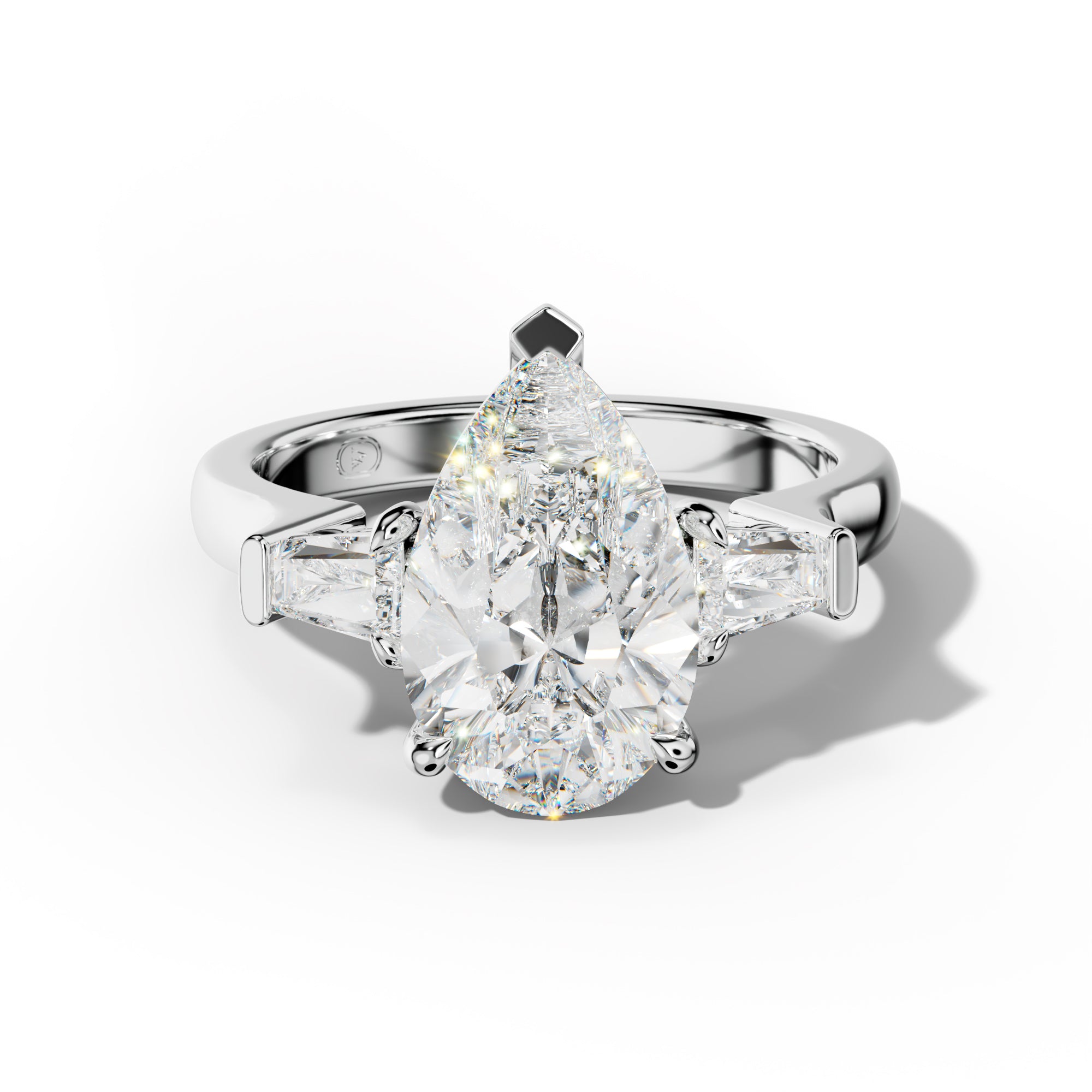 Zaria Pear Shape Engagement Ring