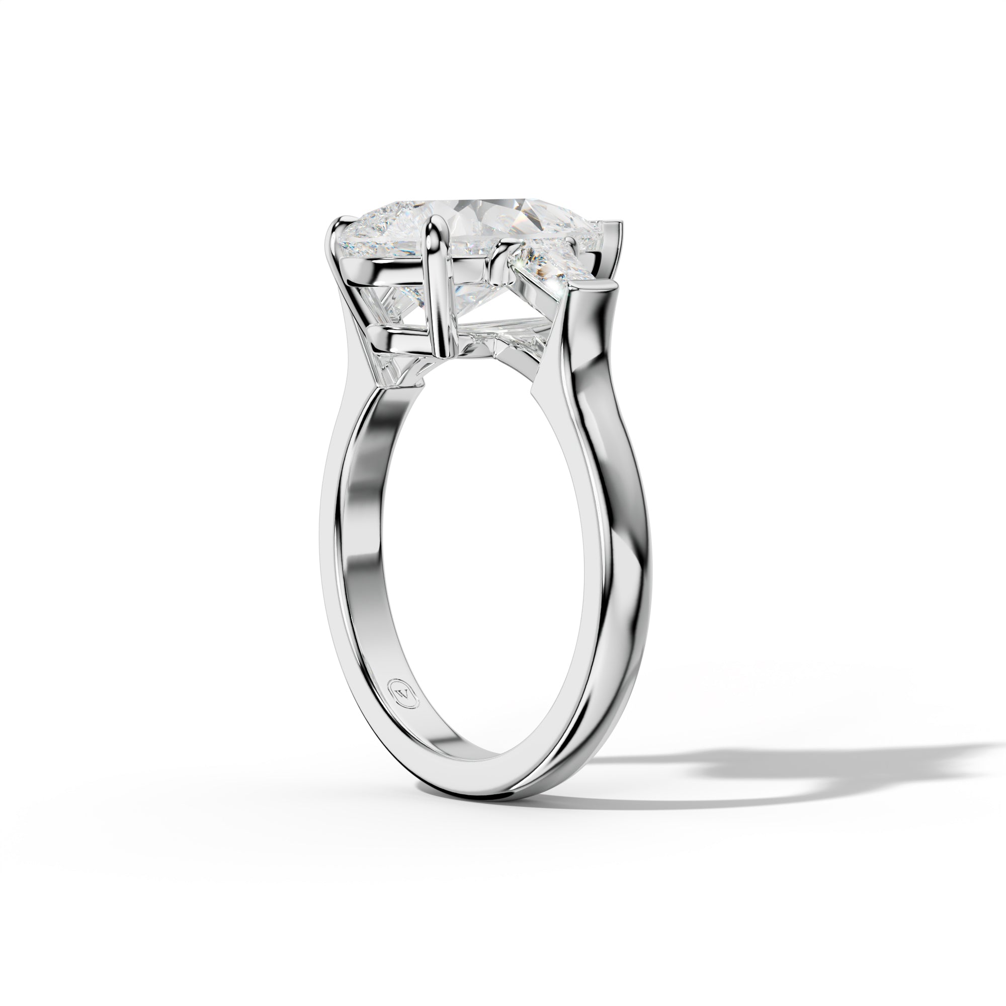 Zaria Pear Shape Engagement Ring