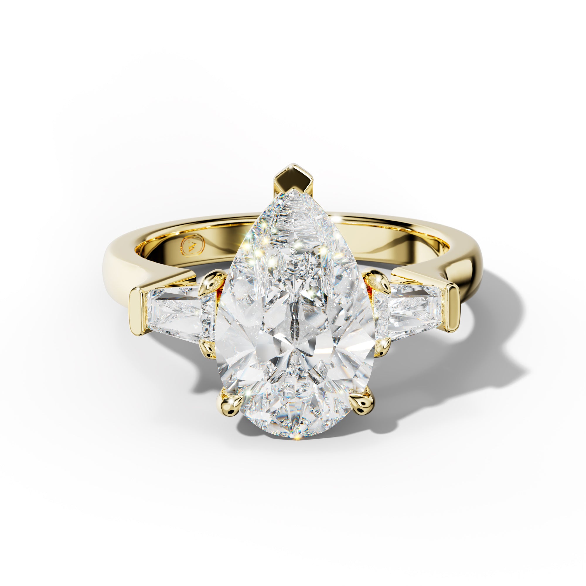 Zaria Pear Shape Engagement Ring
