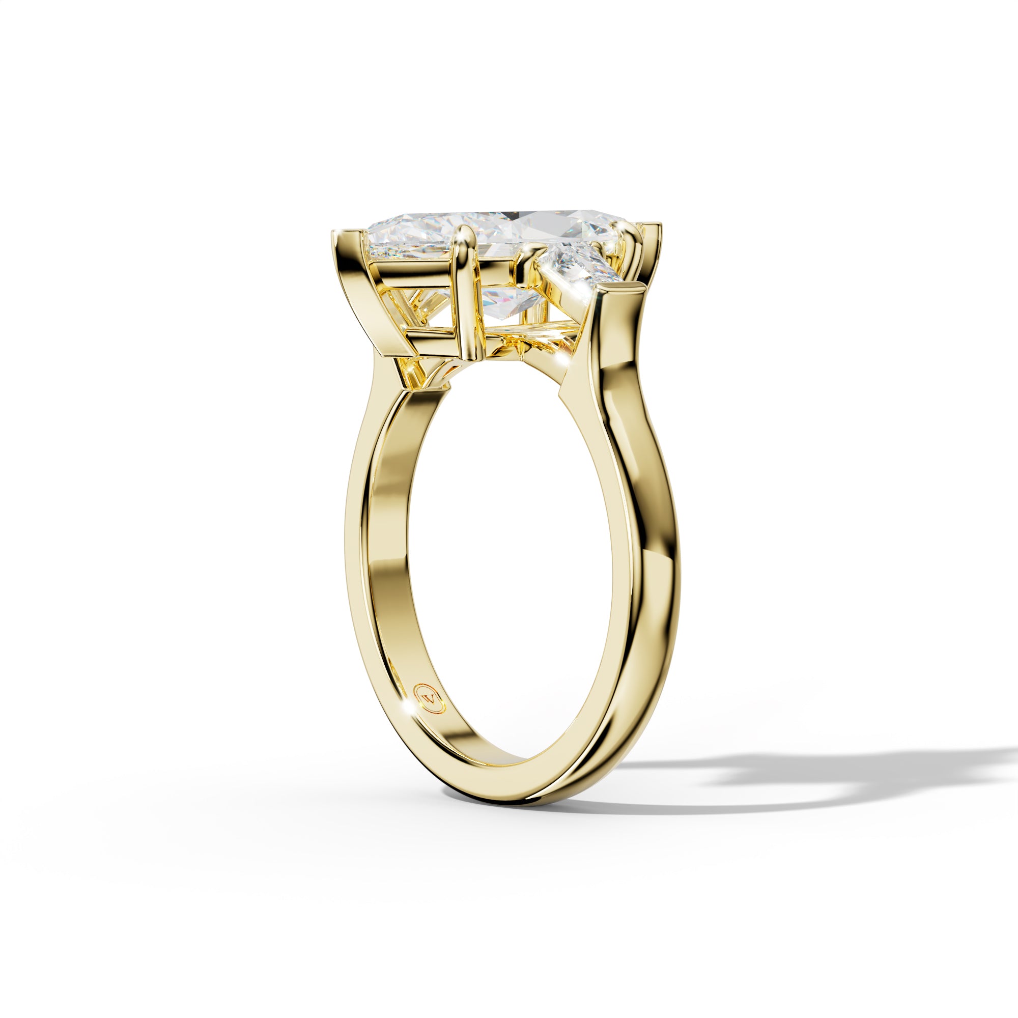 Zaria Marquise Cut Engagement Ring