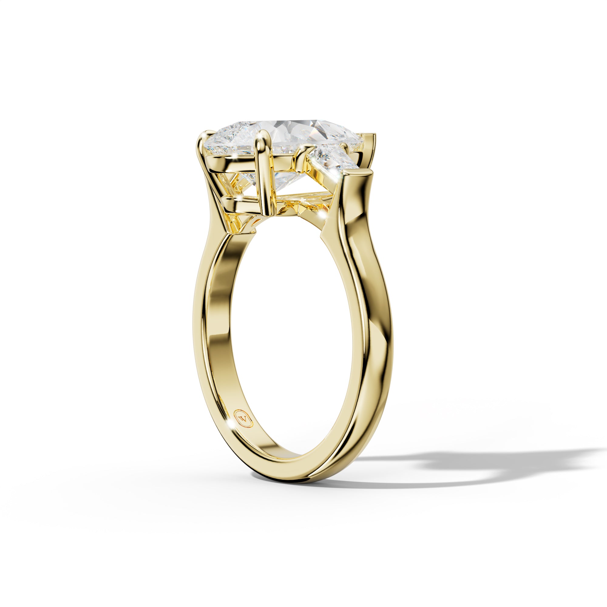 Zaria Pear Shape Engagement Ring