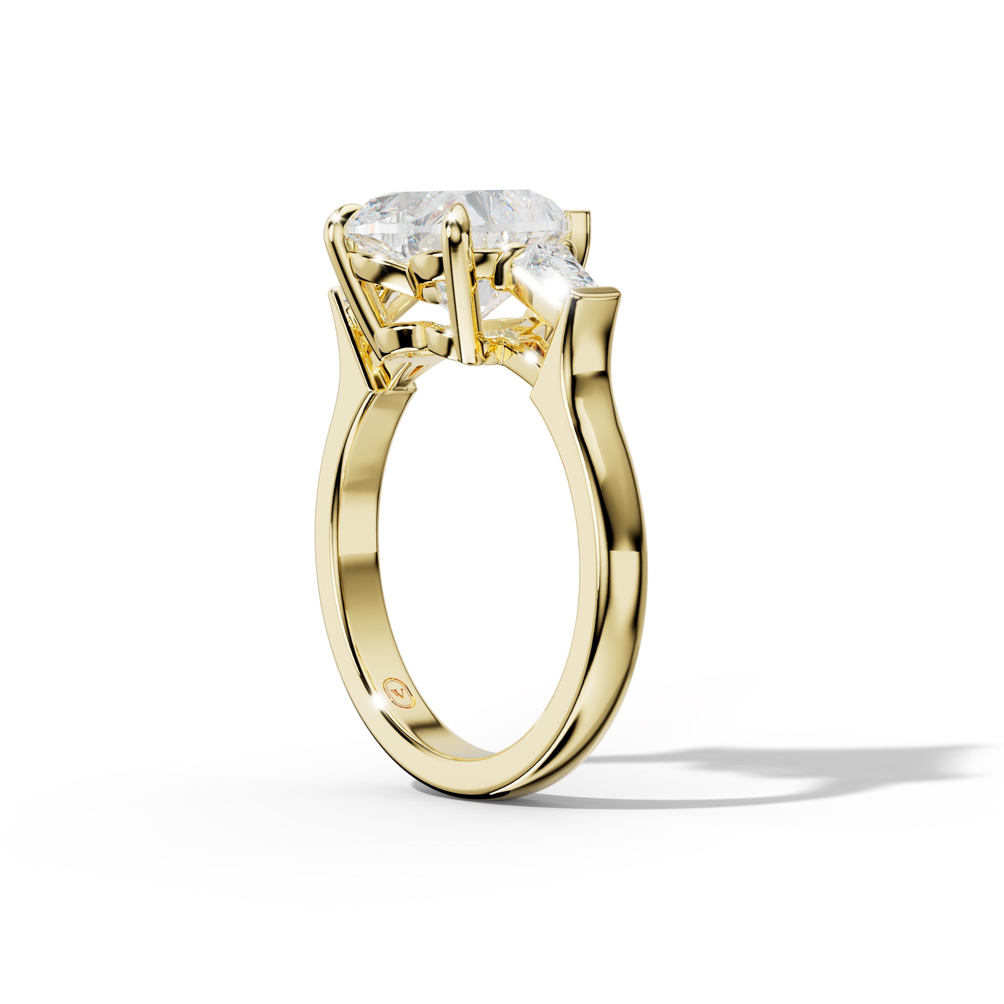 Zaria Heart Cut Engagement Ring