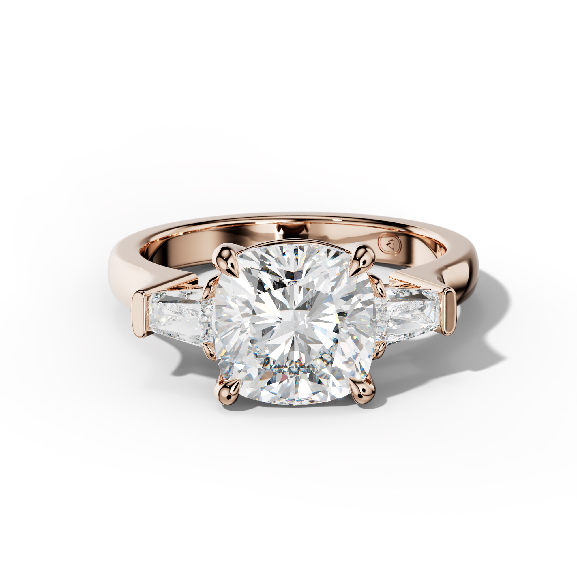 Zaria Cushion Cut Engagement Ring