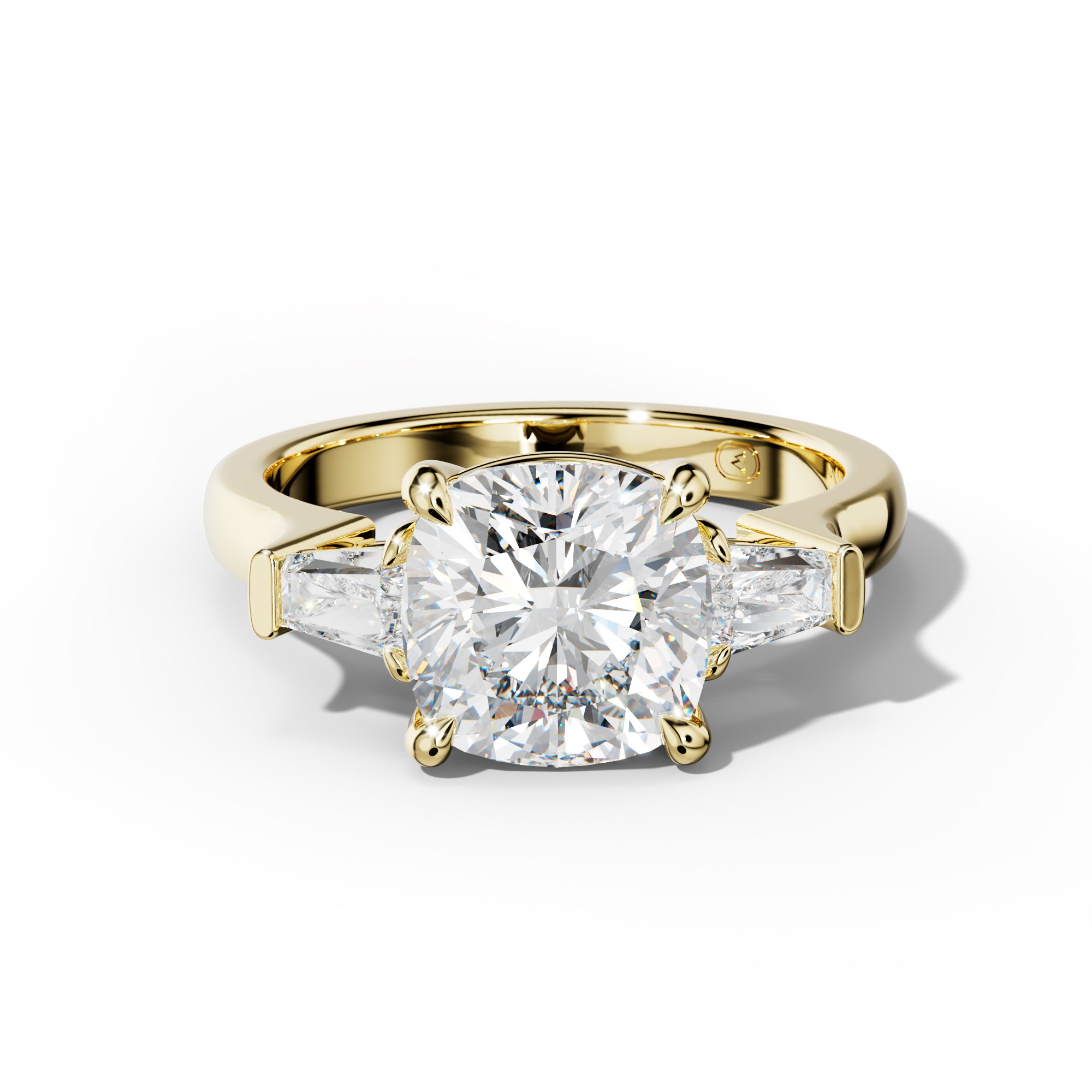 Zaria Cushion Cut Engagement Ring