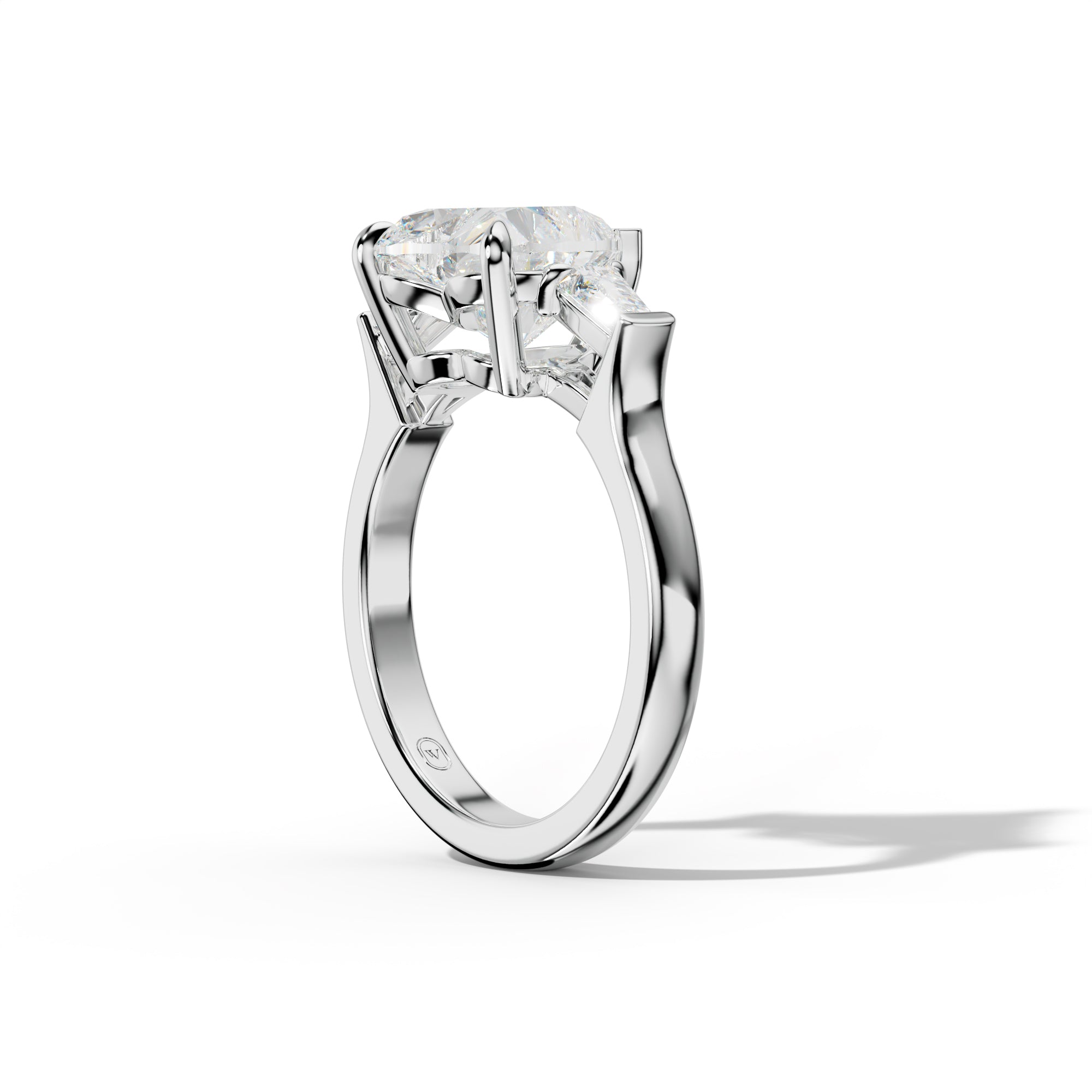 Zaria Heart Cut Engagement Ring