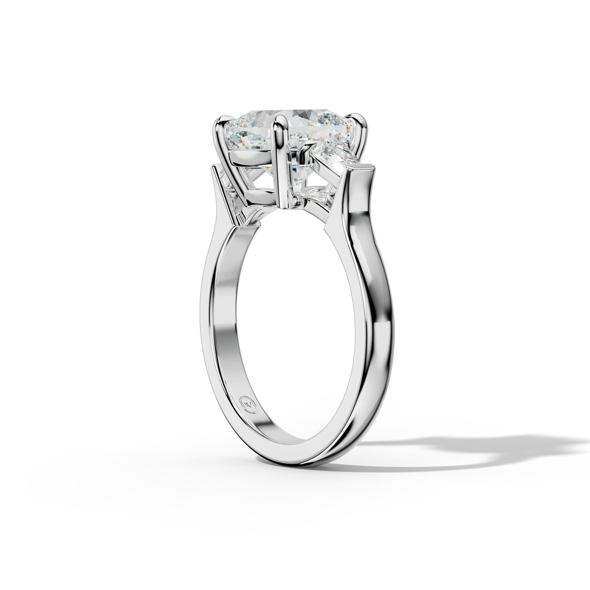 Zaria Cushion Cut Engagement Ring