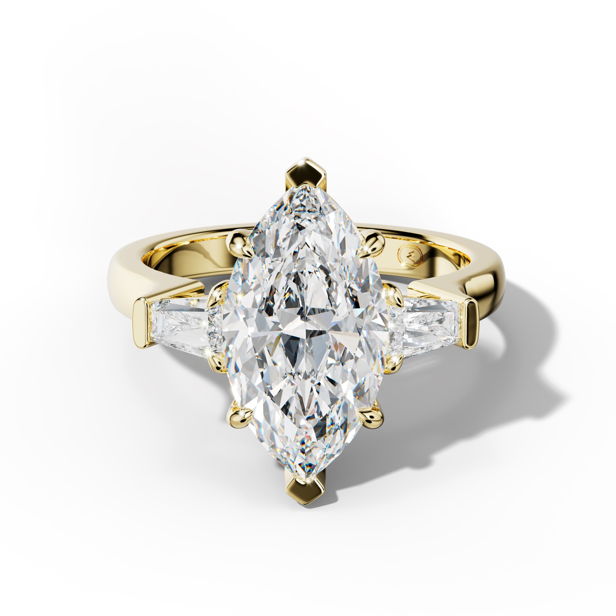 Zaria Marquise Cut Engagement Ring