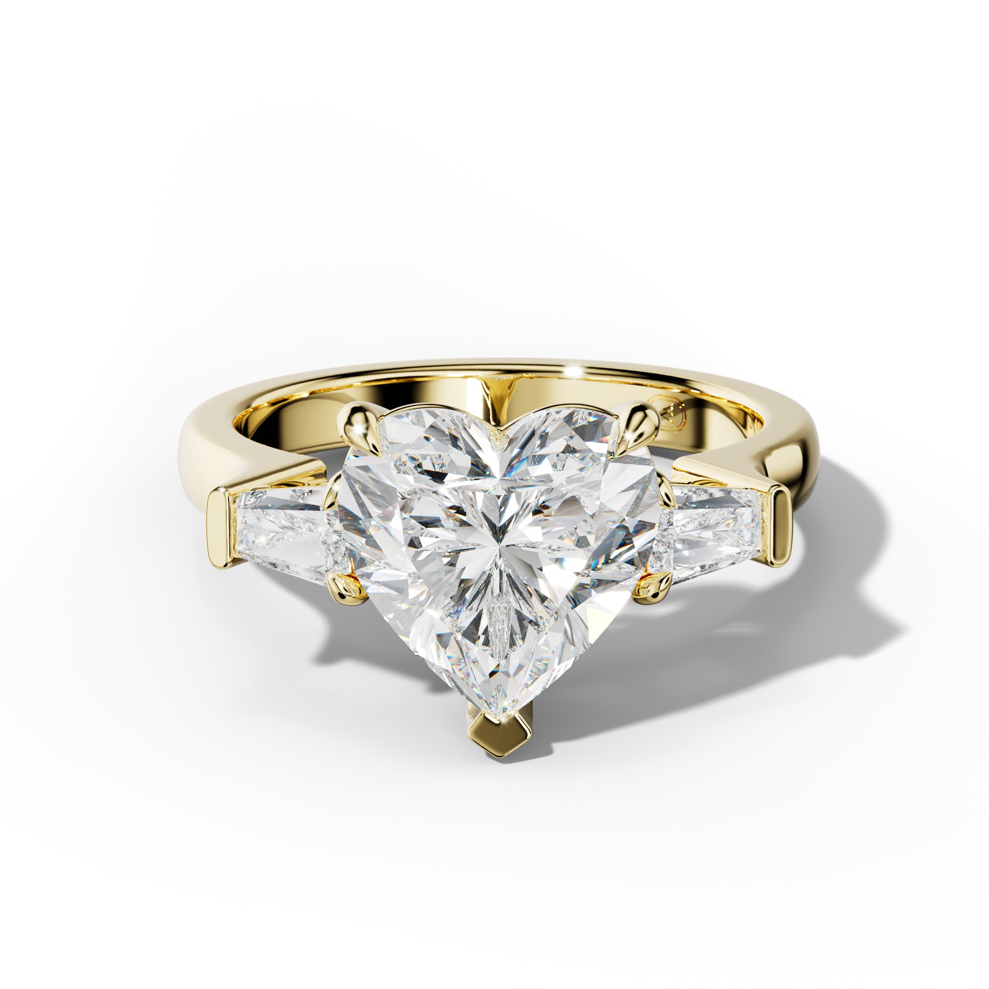 Zaria Heart Cut Engagement Ring