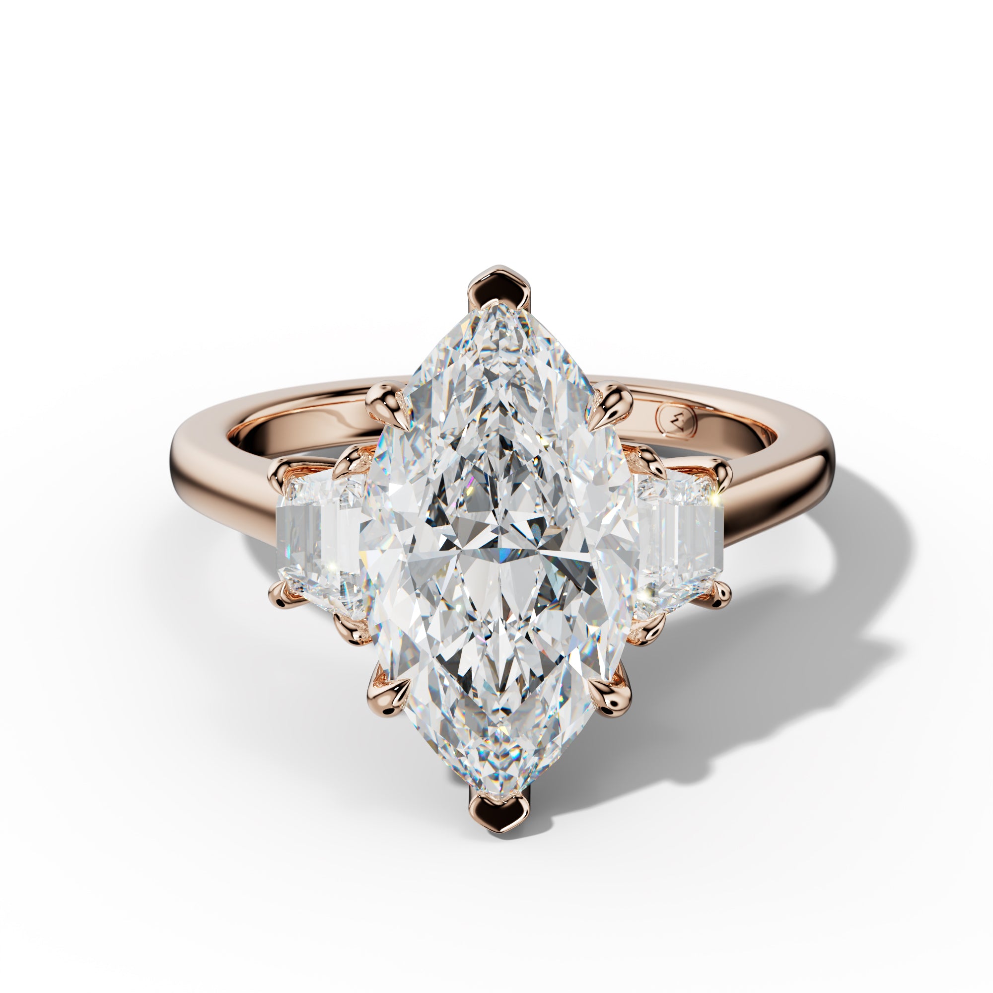 Emery Marquise Cut Engagement Ring