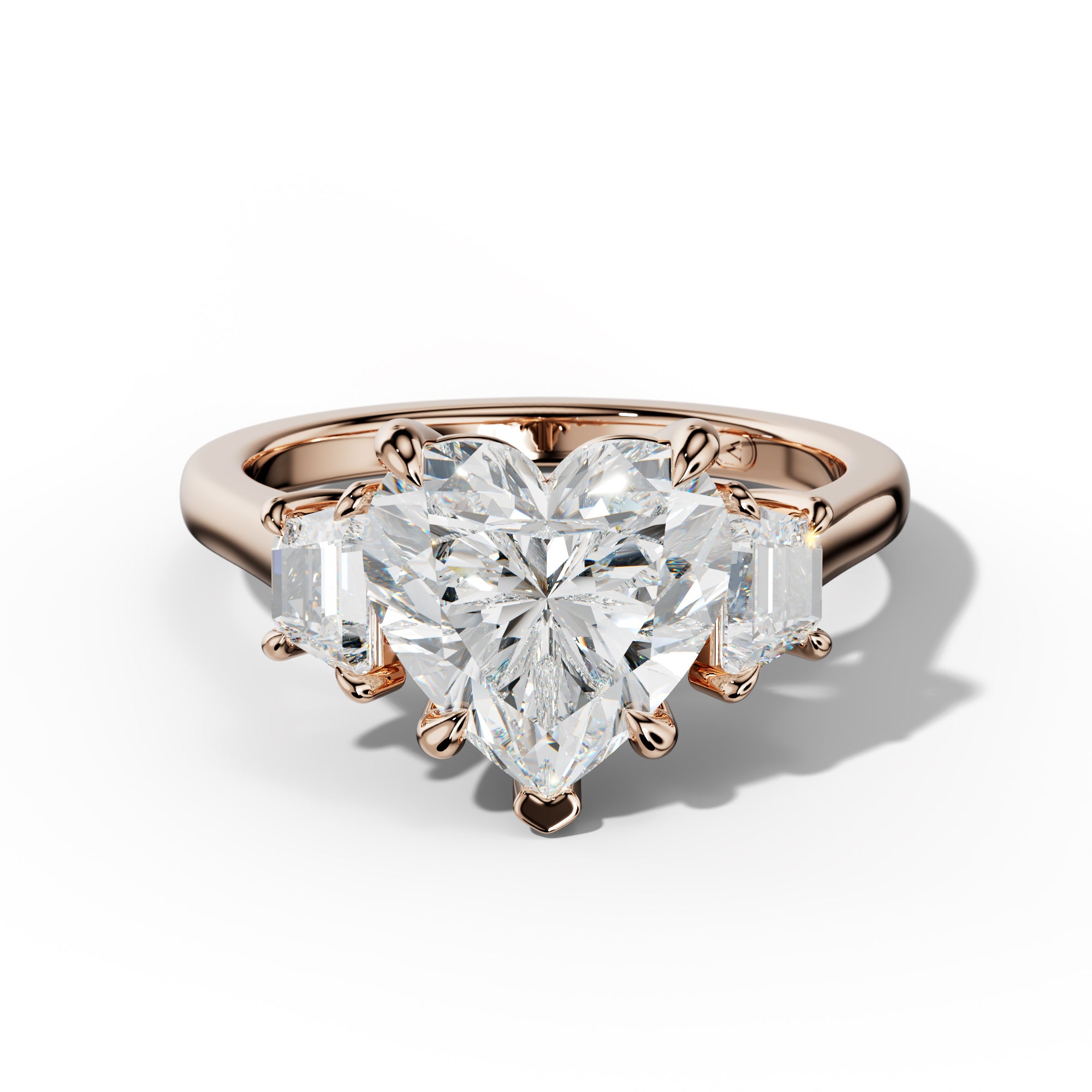 Emery Heart Cut Engagement Ring