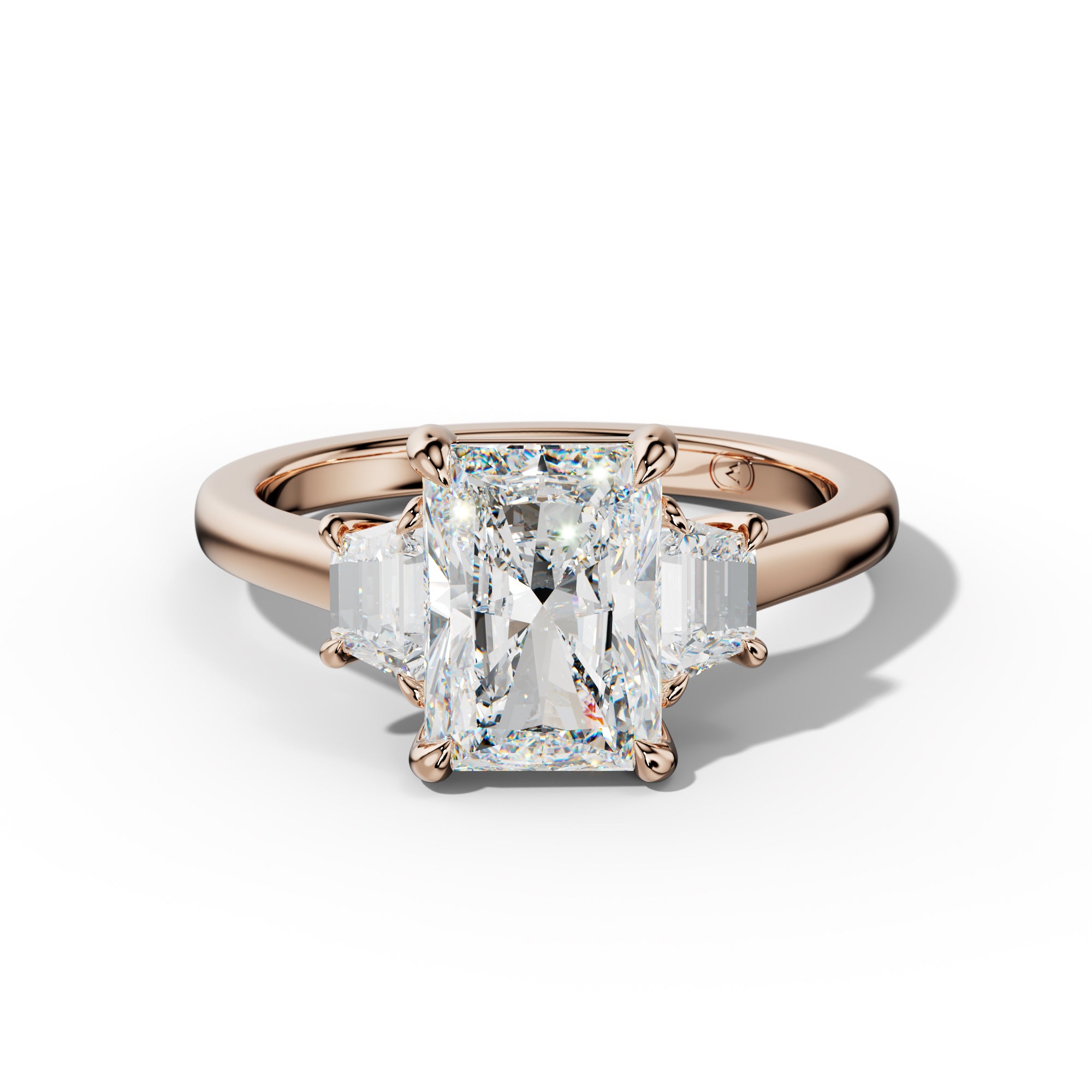 Emery Radiant Cut Engagement Ring