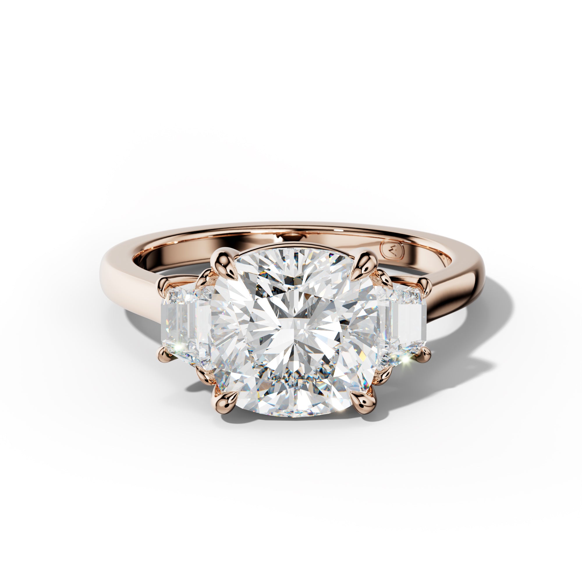 Emery Cushion Cut Engagement Ring